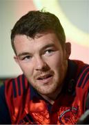 19 October 2016; Peter O'Mahony of Munster during a press conference at University of Limerick in Limerick. Photo by Diarmuid Greene/Sportsfile