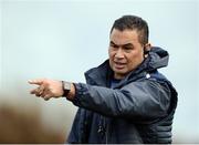 19 October 2016; Pat Lam head coach of Connacht during squad training at The Sportsground in Galway. Photo by Matt Browne/Sportsfile