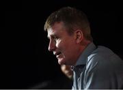 19 October 2016; Dundalk manager Stephen Kenny during a press conference at Tallaght Stadium in Tallaght, Co Dublin. Photo by David Maher/Sportsfile