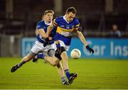 19 October 2016; James Sherry of Castleknock in action against Donnacha Reilly of Skerries Harps during the Dublin County Senior Club Football Championship Quarter-Final match between Castleknock and Skerries Harps at Parnell Park in Dublin. Photo by Piaras Ó Mídheach/Sportsfile