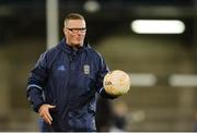 19 October 2016; Castleknock manager Lar Norton prior to the Dublin County Senior Club Football Championship Quarter-Final match between Castleknock and Skerries Harps at Parnell Park in Dublin. Photo by Piaras Ó Mídheach/Sportsfile