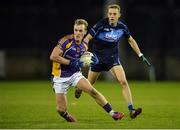 19 October 2016; Shane Cunningham of Kilmacud Crokes in action against Rob Martina of St Jude's during the Dublin County Senior Club Football Championship Quarter-Final match between St Jude's and Kilmacud Crokes at Parnell Park in Dublin. Photo by Piaras Ó Mídheach/Sportsfile