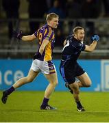 19 October 2016; Billy Sheehan of St Jude's in action against David Campbell of Kilmacud Crokes during the Dublin County Senior Club Football Championship Quarter-Final match between St Jude's and Kilmacud Crokes at Parnell Park in Dublin. Photo by Piaras Ó Mídheach/Sportsfile