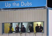 19 October 2016; A general view of cameramen and commentators during the Dublin County Senior Club Football Championship Quarter-Final match between St Jude's and Kilmacud Crokes at Parnell Park in Dublin. Photo by Piaras Ó Mídheach/Sportsfile