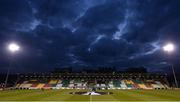 20 October 2016; A general view of the pitch and stadium ahead of the UEFA Europa League Group D match between Dundalk and Zenit St Petersburg at Tallaght Stadium in Tallaght, Co. Dublin.  Photo by Seb Daly/Sportsfile