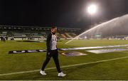20 October 2016; Andy Boyle of Dundalk before the start of the UEFA Europa League Group D match between Dundalk and Zenit St Petersburg at Tallaght Stadium in Tallaght, Co. Dublin.  Photo by David Maher/Sportsfile