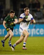 20 October 2016; Nathan Mullins of St Vincent's in action against Ciaran McHugh of Lucan Sarsfields during the Dublin County Senior Club Football Championship Quarter-Final match between St Vincent's and Lucan Sarsfields at Parnell Park in Dublin. Photo by Sam Barnes/Sportsfile