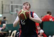 5 March 2011; Aine Naughton, Shooting Stars, in action against Waterford Special Olympics Clubs. Special Olympics Ireland National Basketball Cup, Loughlinstown Leisure Centre, Dun Laoghaire, Co. Dublin. Picture credit: Stephen McCarthy / SPORTSFILE