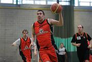 5 March 2011; Justin Hawkins, Killester, in action against Palmerstown Wildcats. Special Olympics Ireland National Basketball Cup, Loughlinstown Leisure Centre, Dun Laoghaire, Co. Dublin. Picture credit: Stephen McCarthy / SPORTSFILE