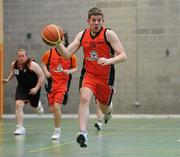 5 March 2011; Nathan Finney, Killester, in action against Palmerstown Wildcats. Special Olympics Ireland National Basketball Cup, Loughlinstown Leisure Centre, Dun Laoghaire, Co. Dublin. Picture credit: Stephen McCarthy / SPORTSFILE