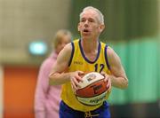 5 March 2011; Fiachra Englishby, Navan Arch Club, Meath, in action against COPE Foundation, Cork. Special Olympics Ireland National Basketball Cup, Loughlinstown Leisure Centre, Dun Laoghaire, Co. Dublin. Picture credit: Stephen McCarthy / SPORTSFILE