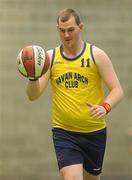 5 March 2011; Keith Hynes, Navan Arch Club, Meath, in action against COPE Foundation, Cork. Special Olympics Ireland National Basketball Cup, Loughlinstown Leisure Centre, Dun Laoghaire, Co. Dublin. Picture credit: Stephen McCarthy / SPORTSFILE