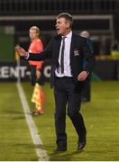 20 October 2016; Dundalk manager Stephen Kenny during the UEFA Europa League Group D match between Dundalk and Zenit St Petersburg at Tallaght Stadium in Tallaght, Co. Dublin.  Photo by David Maher/Sportsfile