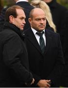 21 October 2016; Simon Best, left, and Ireland Captain Rory Best arrive for the funeral of Munster Rugby head coach Anthony Foley at the St. Flannan’s Church, Killaloe, Co Clare. The Shannon club man, with whom he won 5 All Ireland League titles, played 202 times for Munster and was capped for Ireland 62 times, died suddenly in Paris on November 16, 2016 at the age of 42. Photo by Stephen McCarthy/Sportsfile