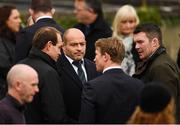 21 October 2016; From left, Simon Best, Ireland Captain Rory Best, Munster scrum coach Jerry Flannery and Munster captain Peter O'Mahony arrive for the funeral of Munster Rugby head coach Anthony Foley at the St. Flannan’s Church, Killaloe, Co Clare. The Shannon club man, with whom he won 5 All Ireland League titles, played 202 times for Munster and was capped for Ireland 62 times, died suddenly in Paris on November 16, 2016 at the age of 42. Photo by Stephen McCarthy/Sportsfile
