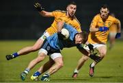 21 October 2016; Mark Bradley of Killyclogher in action against Louis O'Neill of Coalisland during the Tyrone County Senior Club Football Championship Final Replay game between Killyclogher and Coalisland at Healy Park in Omagh, Co Tyrone. Photo by Sportsfile