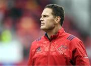 22 October 2016; Munster Director of Rugby Rassie Erasmus ahead of the European Rugby Champions Cup Pool 1 Round 2 match between Munster and Glasgow Warriors at Thomond Park in Limerick. Photo by Brendan Moran/Sportsfile