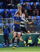 22 October 2016; Jack Power of Leinster A in action against Davoid Williams of Nottingham Rugby during the British & Irish Cup Pool 4 match between Leinster A and Nottingham Rugby at Donnybrook Stadium in Donnybrook, Dublin. Photo by Matt Browne/Sportsfile