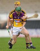 6 March 2011; Harry Kehoe, Wexford, in action against Pat Hartley, Kilkenny. Allianz Hurling League Division 1 Round 3, Kilkenny v Wexford, Nowlan Park, Kilkenny. Picture credit: Stephen McCarthy / SPORTSFILE