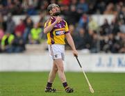 6 March 2011; Darren Stamp, Wexford, reacts to conceding a late free. Allianz Hurling League Division 1 Round 3, Kilkenny v Wexford, Nowlan Park, Kilkenny. Picture credit: Stephen McCarthy / SPORTSFILE