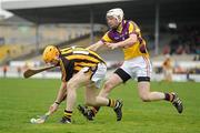 6 March 2011; James 'Cha' Fitzpatrick, Kilkenny, in action against Ciaran Kenny, Wexford. Allianz Hurling League Division 1 Round 3, Kilkenny v Wexford, Nowlan Park, Kilkenny. Picture credit: Stephen McCarthy / SPORTSFILE