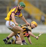 6 March 2011; James 'Cha' Fitzpatrick, Kilkenny, in action against Harry Kehoe, Wexford. Allianz Hurling League Division 1 Round 3, Kilkenny v Wexford, Nowlan Park, Kilkenny. Picture credit: Stephen McCarthy / SPORTSFILE