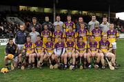 6 March 2011; The Wexford squad. Allianz Hurling League Division 1 Round 3, Kilkenny v Wexford, Nowlan Park, Kilkenny. Picture credit: Stephen McCarthy / SPORTSFILE
