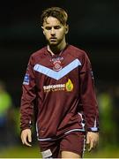 22 October 2016; A dejected Craig Donnellan of Cobh Ramblers makes his way off the pitch after the SSE Airtricity League First Division play-off first leg game between Cobh Ramblers and Drogheda United at St. Colman's Park in Co. Cork. Photo by Eóin Noonan/Sportsfile
