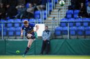 22 October 2016; Cathal Marsh of Leinster A during the British & Irish Cup Pool 4 match between Leinster A and Nottingham Rugby at Donnybrook Stadium in Donnybrook, Dublin. Photo by Matt Browne/Sportsfile