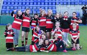 22 October 2016; Wicklow RFC team after the half time games during the British & Irish Cup Pool 4 match between Leinster A and Nottingham Rugby at Donnybrook Stadium in Donnybrook, Dublin. Photo by Matt Browne/Sportsfile