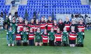 22 October 2016; Greystones Rugby Club and Wicklow RFC teams after the half time games during the British & Irish Cup Pool 4 match between Leinster A and Nottingham Rugby at Donnybrook Stadium in Donnybrook, Dublin. Photo by Matt Browne/Sportsfile