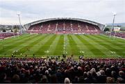 22 October 2016; A general view of Thomond Park as Glasgow Warriors get the game underway during the European Rugby Champions Cup Pool 1 Round 2 match between Munster and Glasgow Warriors at Thomond Park in Limerick. Photo by Diarmuid Greene/Sportsfile