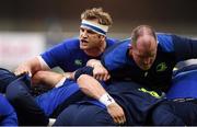 23 October 2016; Jamie Heaslip of Leinster warms up prior to the European Rugby Champions Cup Pool 4 Round 2 match between Leinster and Montpellier at Altrad Stadium in Montpellier, France. Photo by Stephen McCarthy/Sportsfile