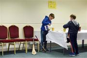 23 October 2016; Tea time ahead of the Offaly County Senior Club Hurling Championship Final game between St Rynagh's and Birr at O'Connor Park in Tullamore, Co Offaly. Photo by Cody Glenn/Sportsfile