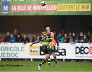 23 October 2016; Isa Nacewa of Leinster converts his try to earning leinster a vital losing bonus point during the European Rugby Champions Cup Pool 4 Round 2 match between Leinster and Montpellier at Altrad Stadium in Montpellier, France. Photo by Stephen McCarthy/Sportsfile