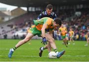 23 October 2016; Michael Farragher of Corofin in action against Tadhg Haran of Salthill-Knocknacarra during the Galway County Senior Club Football Championship Final match between Corofin and Salthill-Knocknacarra at Pearse Stadium in Galway. Photo by Ramsey Cardy/Sportsfile