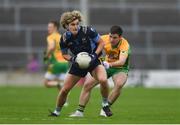 23 October 2016; William Finnerty of Salthill-Knocknacarra in action against Dylan Wall of Corofin during the Galway County Senior Club Football Championship Final match between Corofin and Salthill-Knocknacarra at Pearse Stadium in Galway. Photo by Ramsey Cardy/Sportsfile