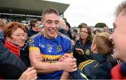23 October 2016; Man of the match Ronan Hughes is congratulated following the Offaly County Senior Club Hurling Championship Final game between St Rynagh's and Birr at O'Connor Park in Tullamore, Co Offaly. Photo by Cody Glenn/Sportsfile
