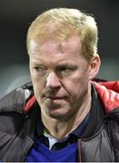 23 October 2016; Former Republic of Ireland International Steve Staunton at the SSE Airtricity League Premier Division game between Dundalk and Bohemians at Oriel Park in Dundalk. Photo by Sportsfile