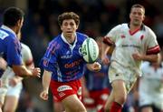 27 October 2001; Nicolas Raffault of Stade Francais during the Heineken Cup Pool 2 match between Stade Francais and Ulster at Stade Jean-Bouin in Paris, France. Photo by Matt Browne/Sportsfile