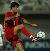31 October 2001; Ali Daei of Iran during the 2002 FIFA World Cup AFC Qualification Play-Off 2nd Leg match between United Arab Emirates and Iran the at Al-Nahyan Stadium in Abu Dhabi, United Arab Emirates. Photo by David Maher/Sportsfile