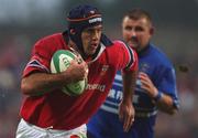3 November 2001; Mike Mullins of Munster during the Heineken Cup Pool 4 Round 4 match between Munster and Bridgend at Musgrave Park in Cork. Photo by Ray McManus/Sportsfile