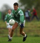 4 November 2001; Sean Higgins of Charlestown Sarsfields during the AIB Connacht Club Senior Football Championship Semi-final match between Charlestown Sarsfields and Roscommon Gaels at Fr O'Hara Memorial Park in Charlestown, Mayo. Photo by Ray McManus/Sportsfile
