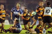 2 November 2001; Ofisa Tonu'u of Newport  during the Heineken Cup Pool 6 Round 4 match between Newport and Leinster at Rodney Parade in Newport, Wales. Photo by Matt Browne/Sportsfile