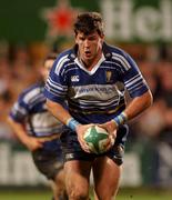 26 October 2001; Shane Horgan of Leinster during the Heineken Cup Pool 6 Round 3 match between Leinster and Newport at Donnybrook Stadium in Dublin. Photo by Brian Lawless/Sportsfile