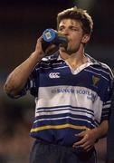 26 October 2001; Adam Magro of Leinster during the Heineken Cup Pool 6 Round 3 match between Leinster and Newport at Donnybrook Stadium in Dublin. Photo by Brendan Moran/Sportsfile