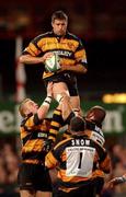 26 October 2001; Mike Voyle of Newport during the Heineken Cup Pool 6 Round 3 match between Leinster and Newport at Donnybrook Stadium in Dublin. Photo by Brian Lawless/Sportsfile