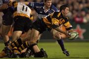 26 October 2001; Jon Pritchard of Newport during the Heineken Cup Pool 6 Round 3 match between Leinster and Newport at Donnybrook Stadium in Dublin. Photo by Brendan Moran/Sportsfile