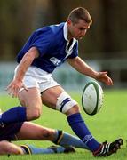 3 November 2001; Conor McPhillips of St. Mary's College during the AIB League Division 1 match between St Mary's College and UCD at Templeville Road in Dublin. Photo by Matt Browne/Sportsfile