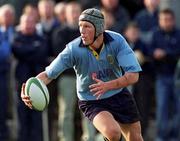 3 November 2001; Eoghan Hickey of UCD during the AIB League Division 1 match between St Mary's College and UCD at Templeville Road in Dublin. Photo by Matt Browne/Sportsfile
